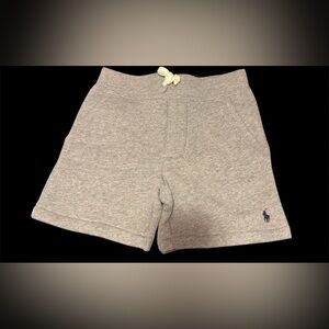 POLO Ralph Lauren kids fleece gray shorts